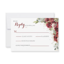 The Blushing Bride Red Rose Wedding