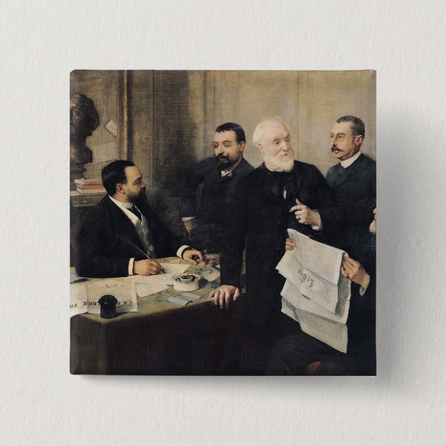 The Board of Directors 15 Cm Square Badge (Front)