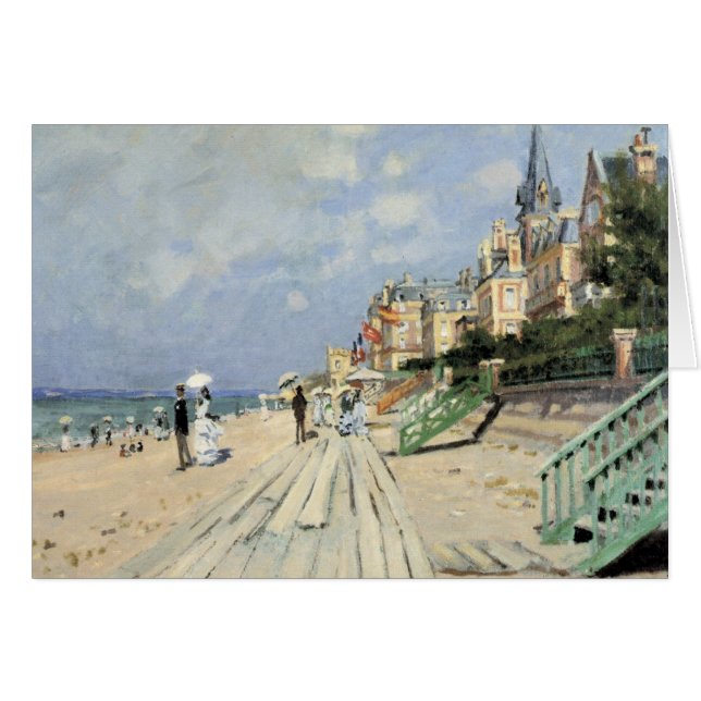 The Boardwalk at Trouville by Claude Monet (Front Horizontal)