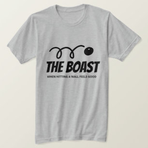 The boast funny squash quote T-Shirt for player