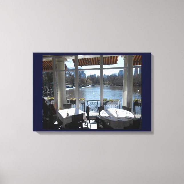 The Boat House Canvas Print (Front)