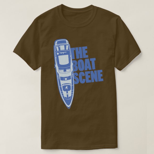The Boat Scene T-Shirt (Design Front)