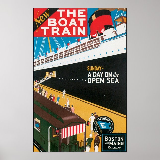 The Boat Train Poster (Front)