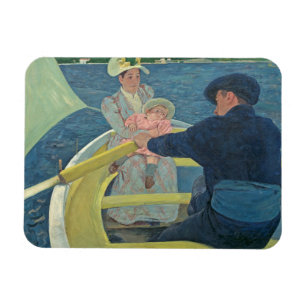 The Boating Party, 1893-94 (oil on canvas) Magnet