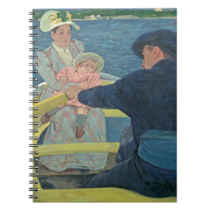 The Boating Party, 1893-94 (oil on canvas) Spiral Notebook