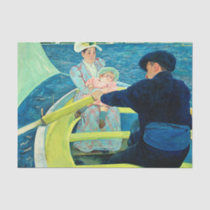 The Boating Party by Mary Cassatt Tissue Paper