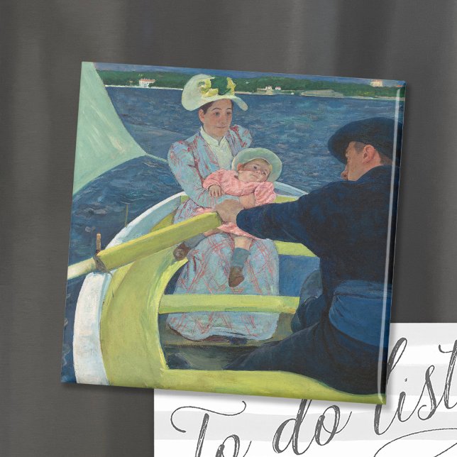 The Boating Party | Mary Cassatt Magnet (Creator Uploaded)