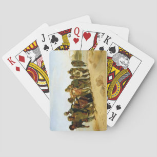 The Boatmen on the Volga, 1870-73 Playing Cards