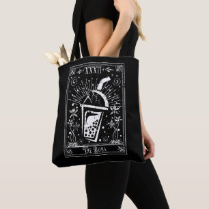 The Boba Tea Tarot Card Tote Bag