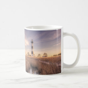 The Bodie Island Lighthouse At Sunset Coffee Mug
