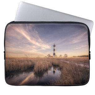 The Bodie Island Lighthouse  At Sunset Laptop Sleeve
