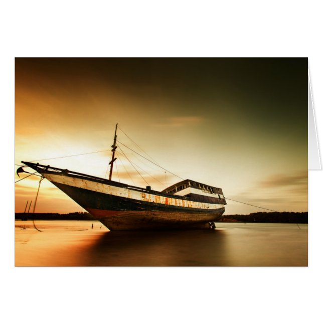 The Body Of Old Ship | Bali, Indonesia (Front Horizontal)
