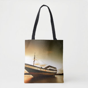 The Body Of Old Ship Bali, Indonesia Tote Bag