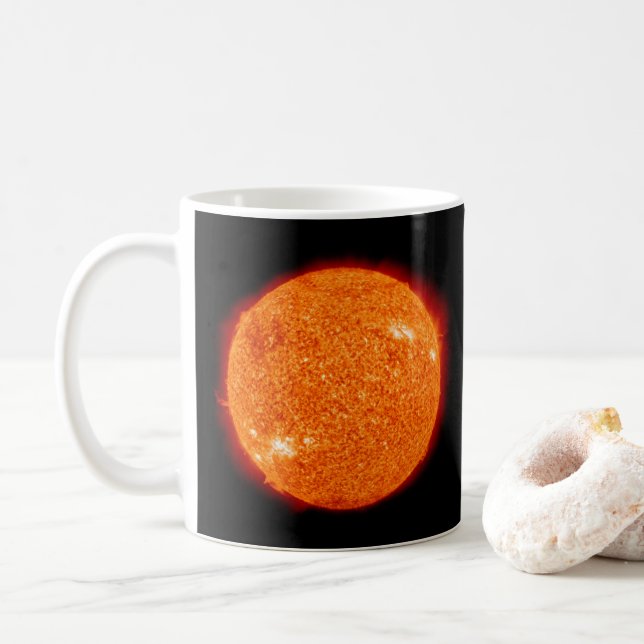 The Boiling Sun Coffee Mug (With Donut)