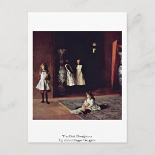 The Boit Daughters By John Singer Sargent Postcard