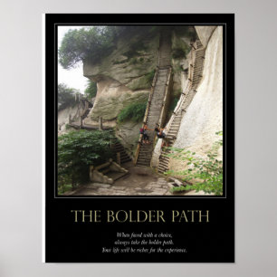 The Bolder Path Poster