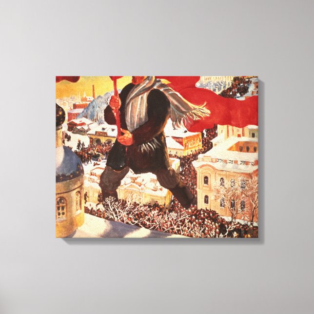 The Bolshevik, 1920 Canvas Print (Front)