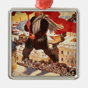 The Bolshevik, 1920 Metal Tree Decoration