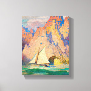The Bonadventure by Newell Convers Wyeth Canvas Print