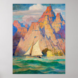 The Bonadventure by Newell Convers Wyeth Poster