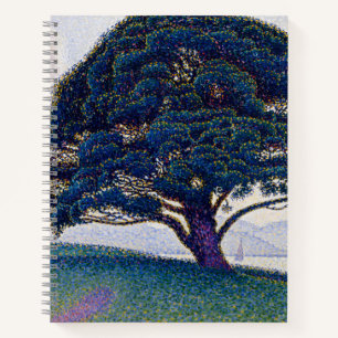 The Bonaventure Pine, Oil Painting, Paul Signac Notebook