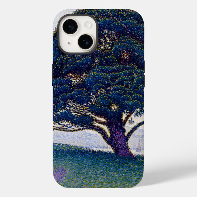 The Bonaventure Pine - Paul Signac Case-Mate iPhone Case (Back)
