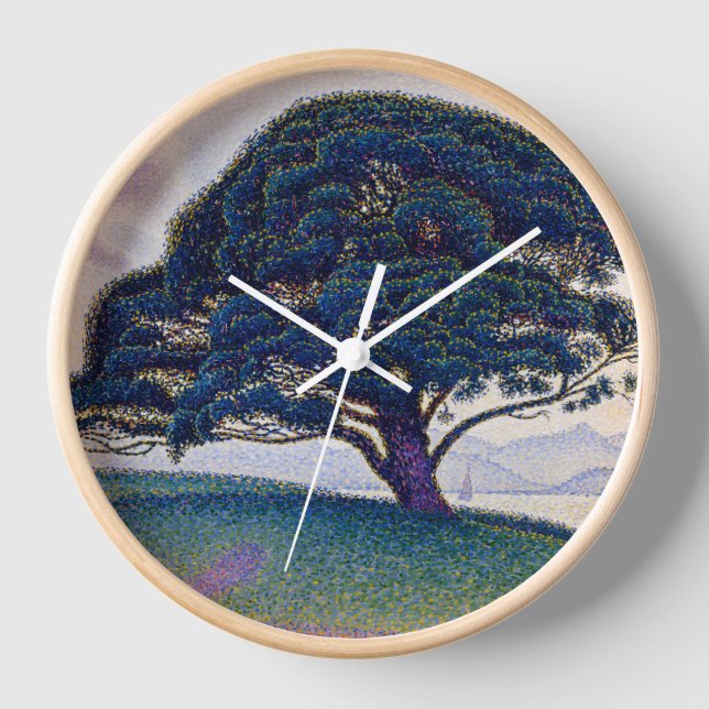 The Bonaventure Pine - Paul Signac Clock (Front)