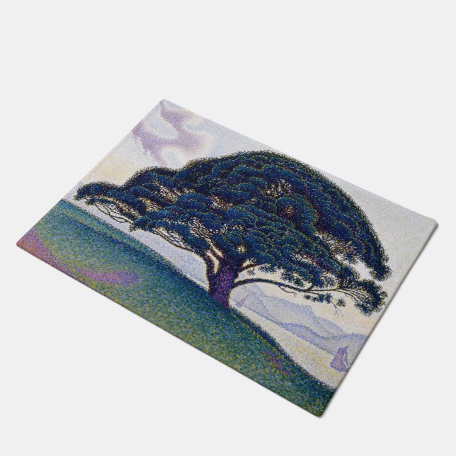 The Bonaventure Pine - Paul Signac Doormat (Angled)