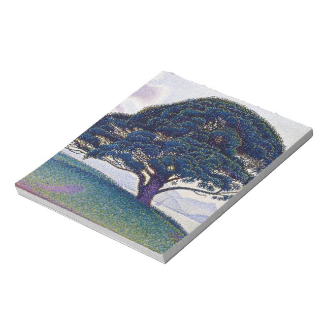 The Bonaventure Pine - Paul Signac Notepad (Rotated)