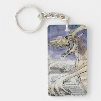 The Bone Wendigo Key Ring