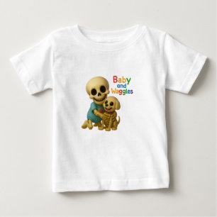 👶🐾 The Boneheads™ — Baby and Waggles T-Shirt