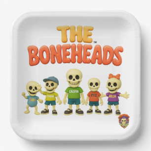 The Boneheads™ Party Plate