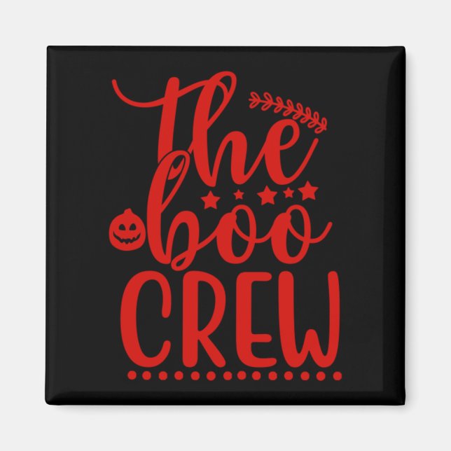 The Boo Crew Design Magnet (Front)