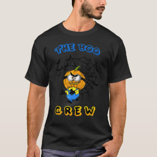 The Boo Crew Halloween Cute Bad Guys Yellow Pill L T-Shirt