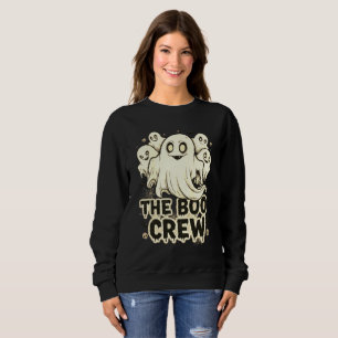 The Boo Crew Halloween – Cute Spooky Ghost Sweatshirt
