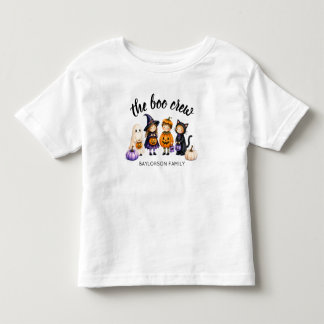 The Boo Crew Halloween Family Personalised Toddler T-Shirt