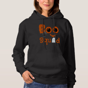 The Boo Crew Halloween Ghost Trick Treat Squad Hoodie