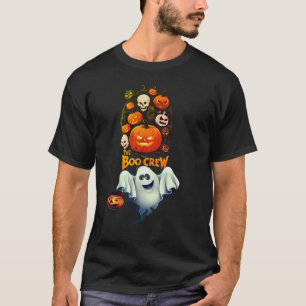 The Boo crew Halloween  T-Shirt
