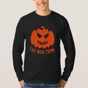 The Boo Crew Lazy Halloween Costume  Ghost Spirit T-Shirt