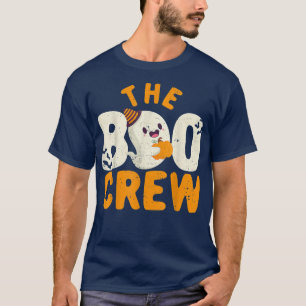 The Boo Crew Matching Halloween Couple Witch Spook T-Shirt