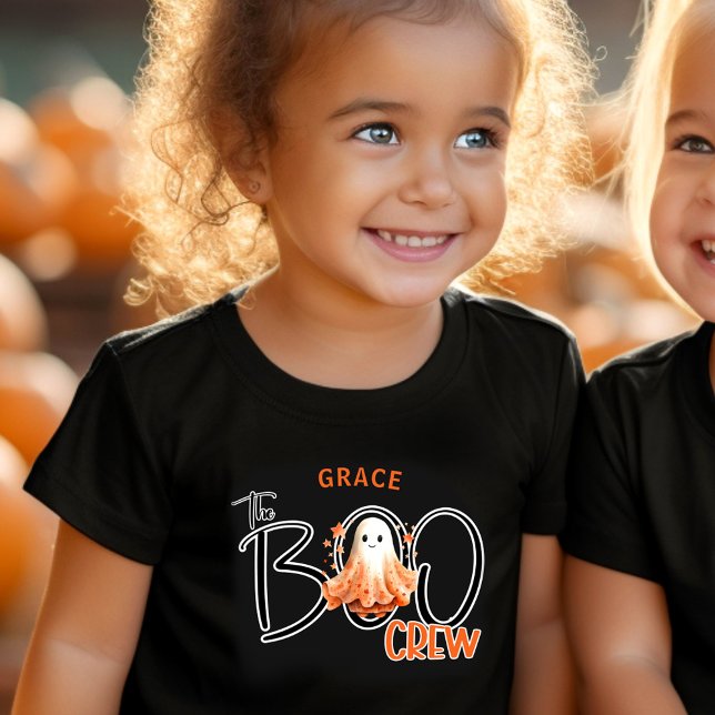 The Boo Crew Name Halloween Toddler T-Shirt (The Boo Crew Name Halloween Toddler T-Shirt)