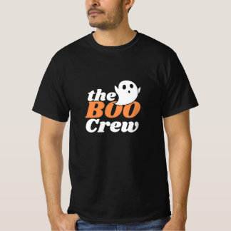 The Boo Crew Orange Halloween Family Matching  T-Shirt