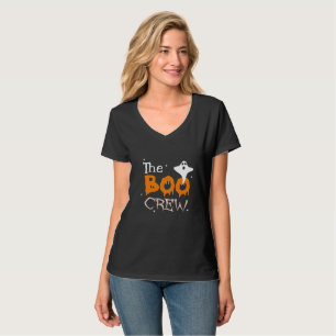 The Boo Crew Orange Halloween Family Matching T-Shirt