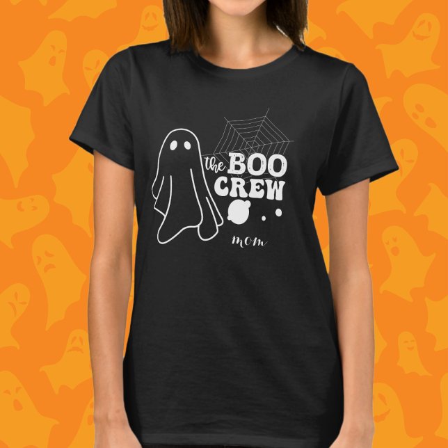 The Boo Crew White Halloween Family Matching Mum T-Shirt (Creator Uploaded)