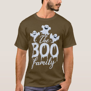 The Boo Family Halloween Ghost Squad Spooky Ghost T-Shirt