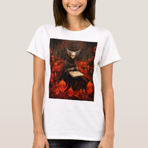 The Book Healer - Surrealistic Art T-Shirt