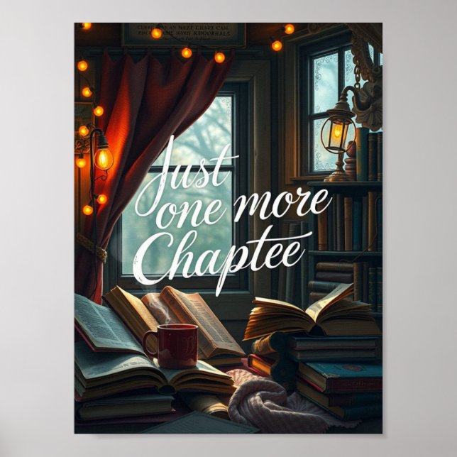 The Book Lover – Reading Corner Poster (Front)