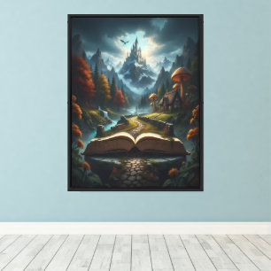 The Book of Dreams Canvas Print