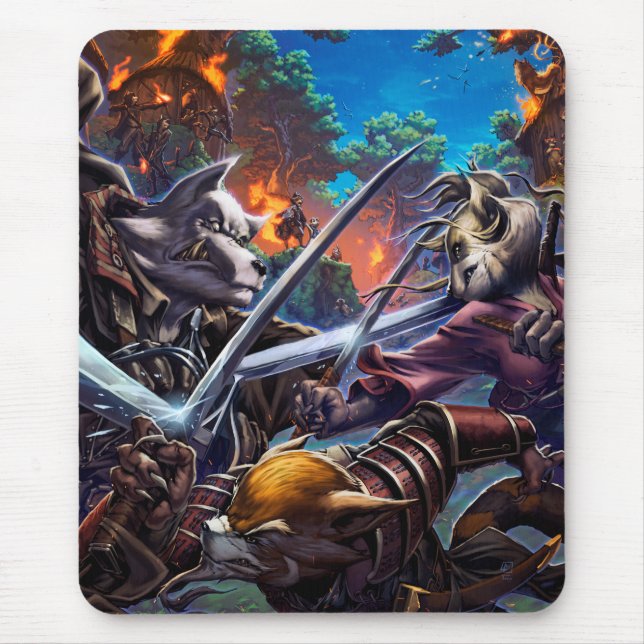 The Book of Snow Mouse Pad (Front)