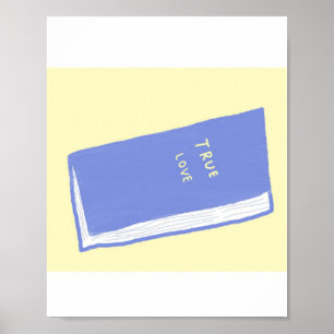 the book painting art poster